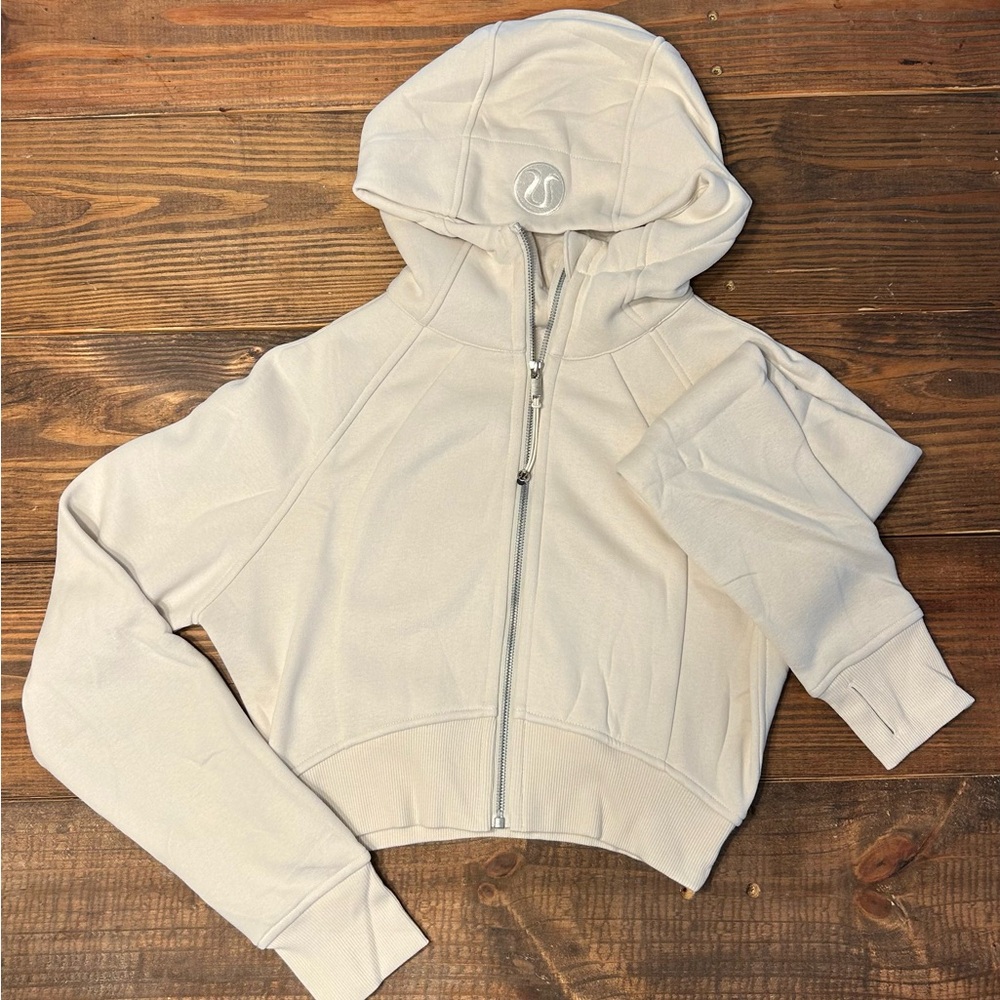 Lululemon Cropped Full Zip Scuba Jacket